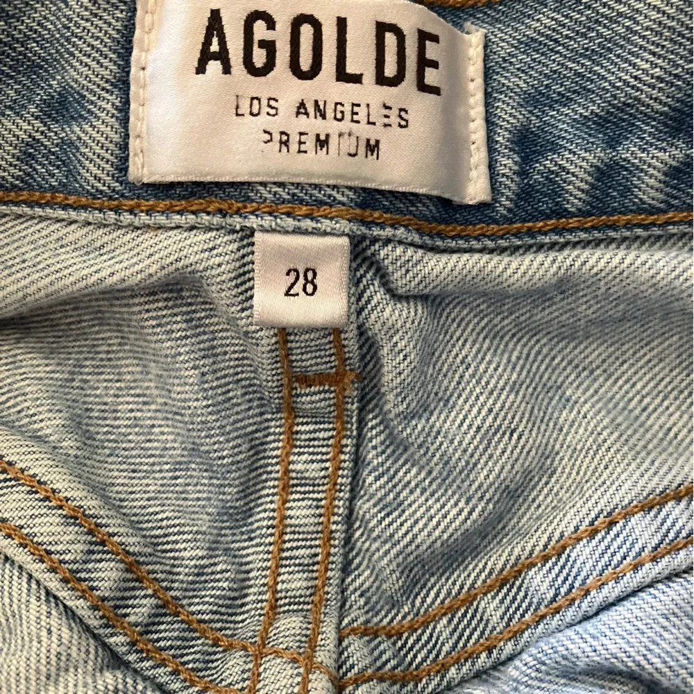 Agolde Riley High Rise Straight Crop Pants - Picture 8 of 9